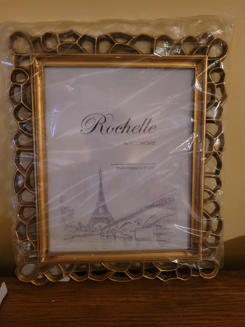 Rochelle Gold Decorative Photo Frame